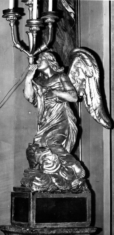 angeli portacandelabri (scultura, serie) - ambito romano (prima met&agrave; sec.